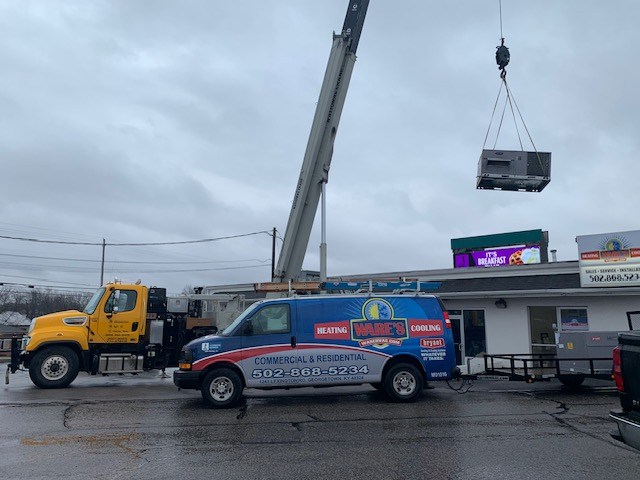 HVAC Photo Gallery - Commercial HVAC Install