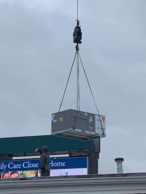 HVAC Photo Gallery - Commercial HVAC Install