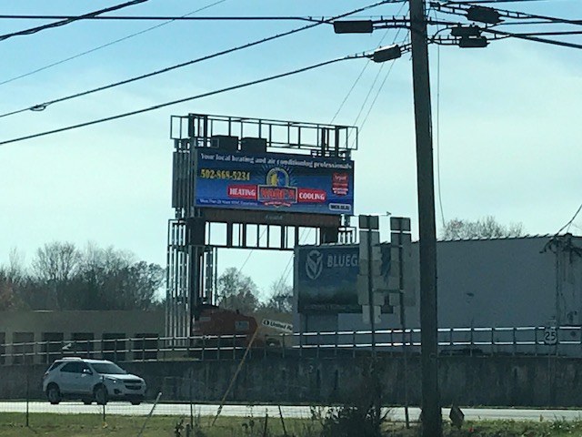 Ware's Heating & Cooling Billboard